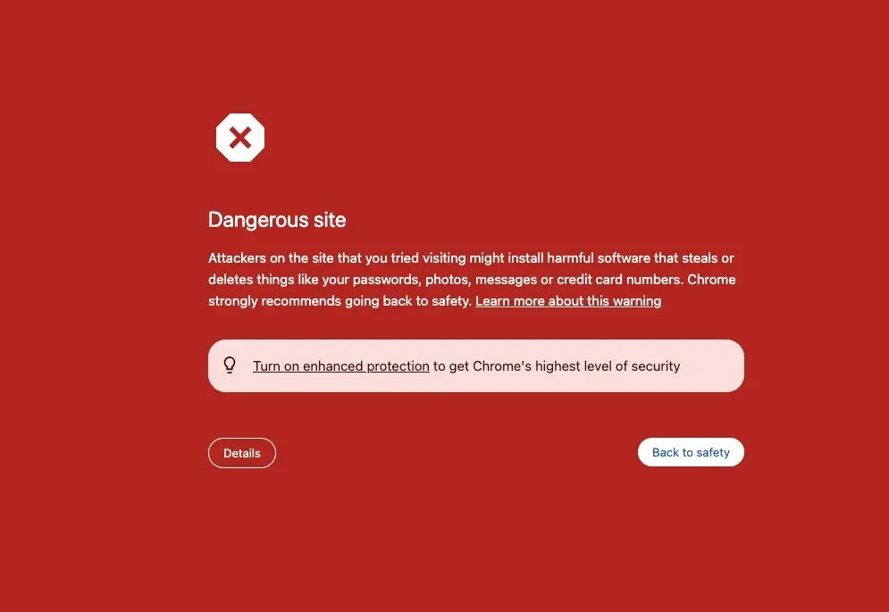 How to Clear Dangerous Site Flag by Google Chrome in WordPress 1 dangerous site google chrome