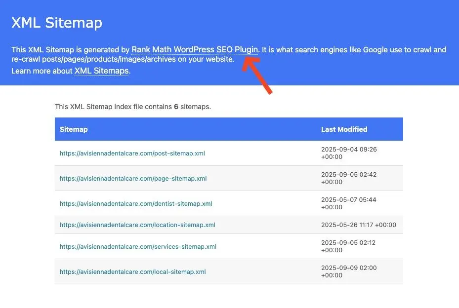 How to Remove RankMath Credit from Sitemap 1 remove rankmath sitemap credit